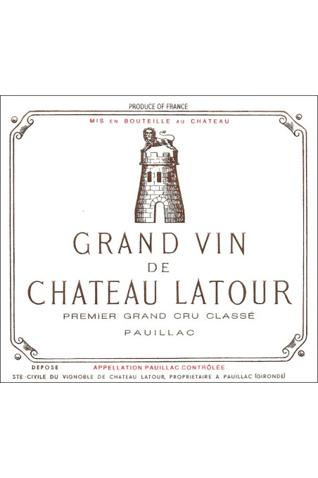 CHÂTEAU LATOUR 1939