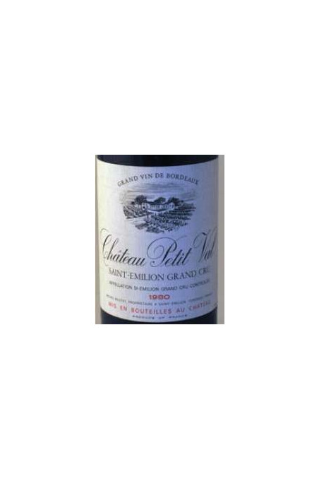 CHÂTEAU PETIT VAL 1980