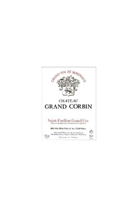 CHÂTEAU GRAND CORBIN 1989