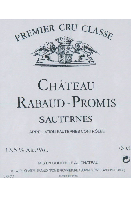 CHÂTEAU RABAUD PROMIS 1950