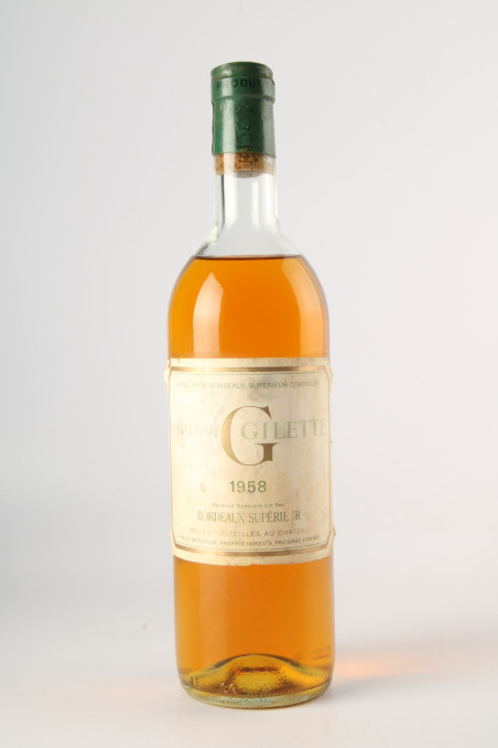 G de GILETTE Réserve Vin Sec 1958