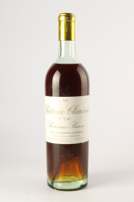 CHÂTEAU CLIMENS 1916