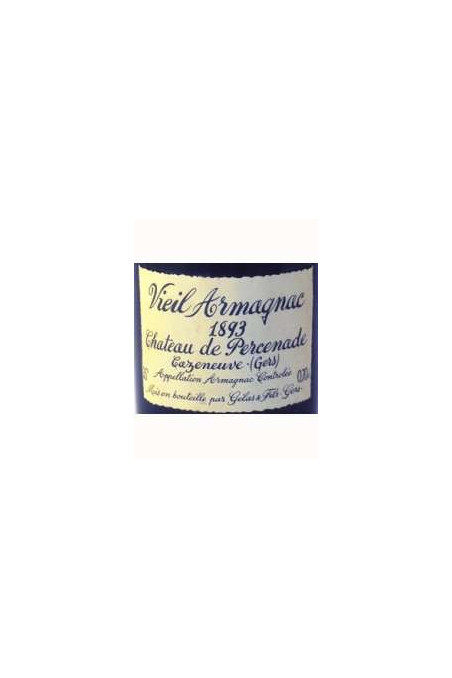 PERCENADE Vieil Armagnac 1893