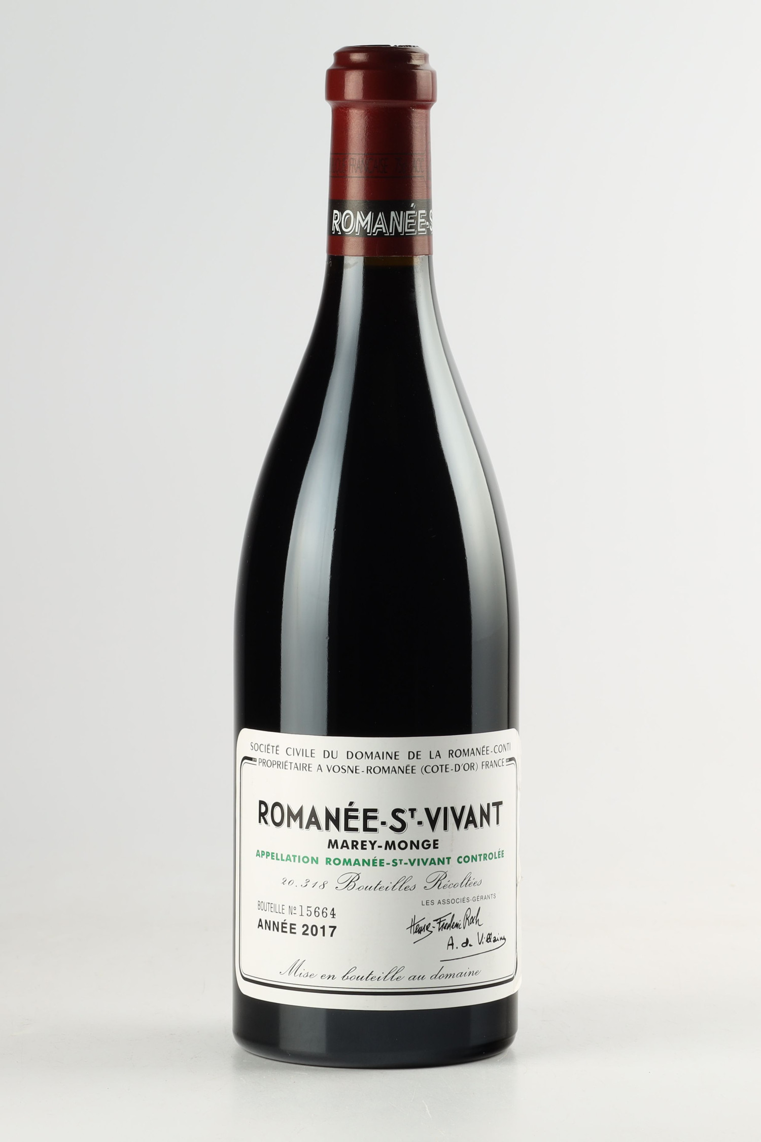 Domaine De La Romanee Conti 2017, Romanée Saint Vivant