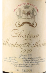 CHÂTEAU MOUTON ROTHSCHILD 1939