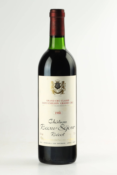 Château Beausejour Becot 1986, Saint Emilion