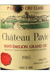 CHÂTEAU PAVIE 1985