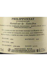 PHILIPPONNAT Mareuil-sur-Ay Extra-Brut 2014