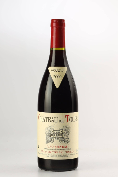 CHÂTEAU DES TOURS Vacqueyras 2000