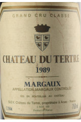 CHÂTEAU DU TERTRE 1989