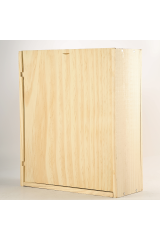 Coffret bois pour 3 bouteilles