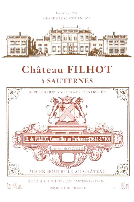 CHÂTEAU FILHOT 1923