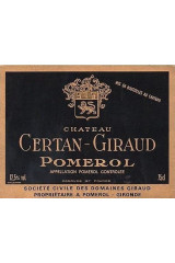 CHÂTEAU CERTAN GIRAUD 1982